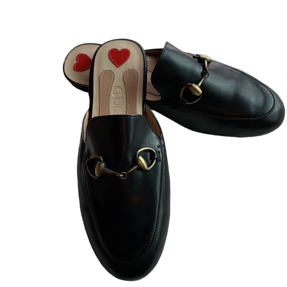 🆕 Gucci Style Black Leather Loafers 👞
